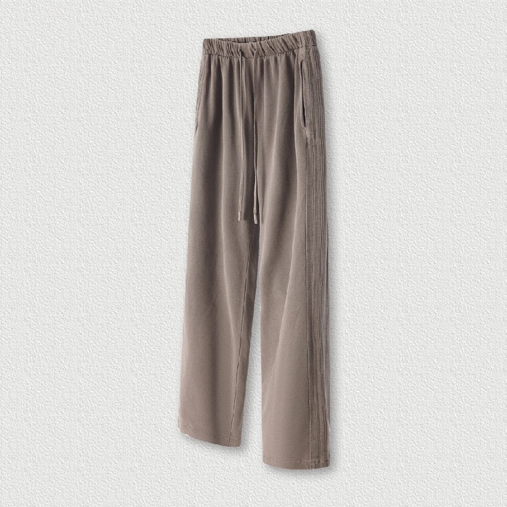 Stripe Side Washed Sweatpants