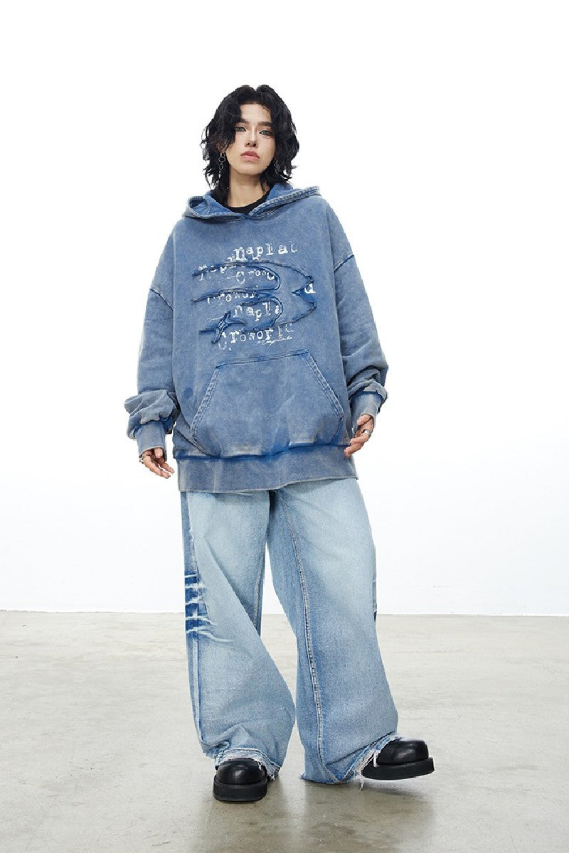 Embroidered Logo Hoodie