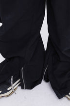 Oversized Straps Multi-Pocket Trousers