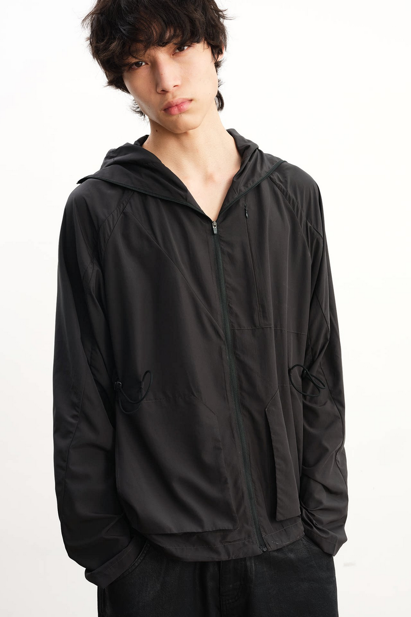 UPF50 Drawstring Hooded Jacket