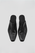 Pointed Horsehide Mule Shoes