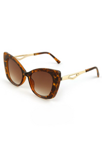 Tortoise Shell Framed Tea Slices