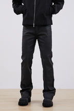 Flared Wax Jeans