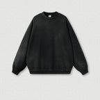 Heavy 400G Washed Crew
