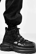 Leather Chunky Martin Boots - EU Only