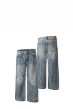 Dirty Wash Barrel Jeans