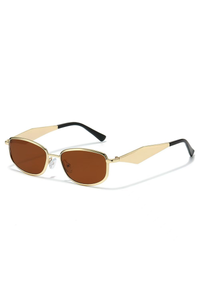 Gold Frame Full Brown Film