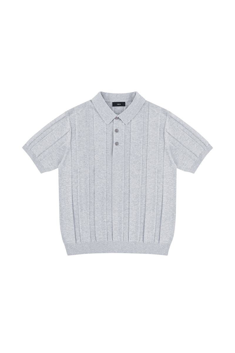 Linen Blend Polo Shirt