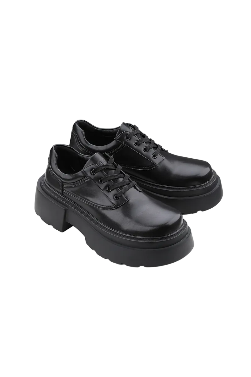 Chunky Platform Derby Shoes