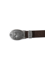 Embossed Leather Belt