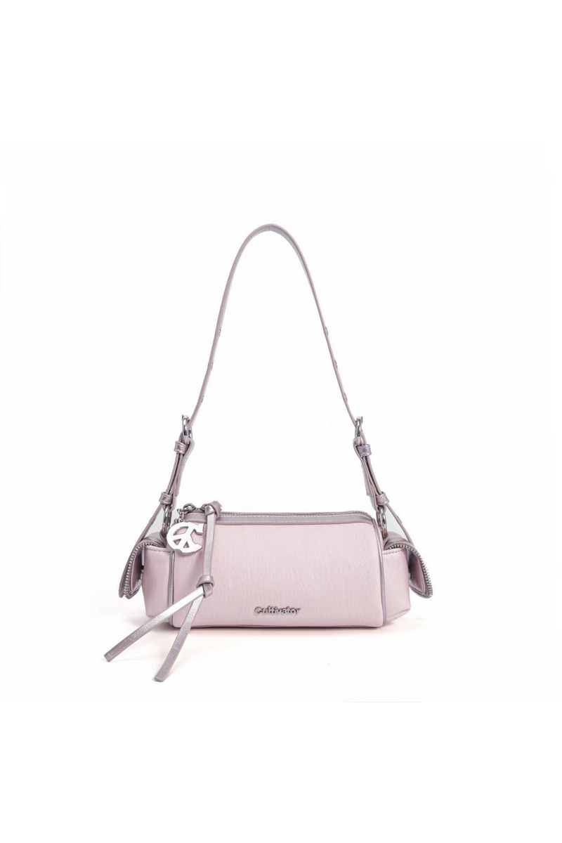 Y2K Colorblock Mini Barrel Bag