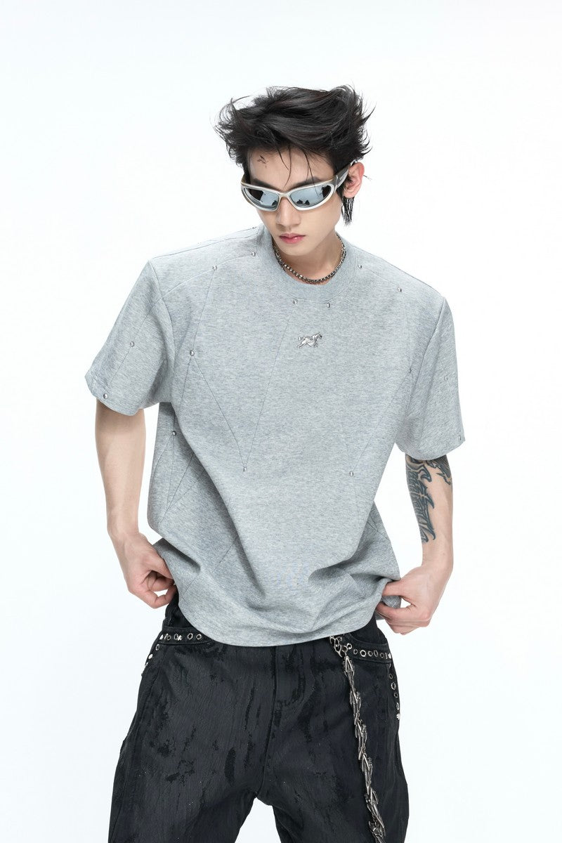 Asymmetric Cropped T-Shirt