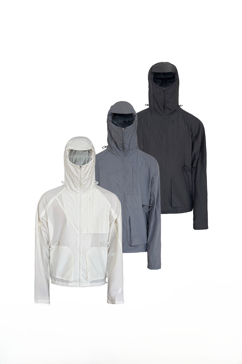 UPF50 Drawstring Hooded Jacket
