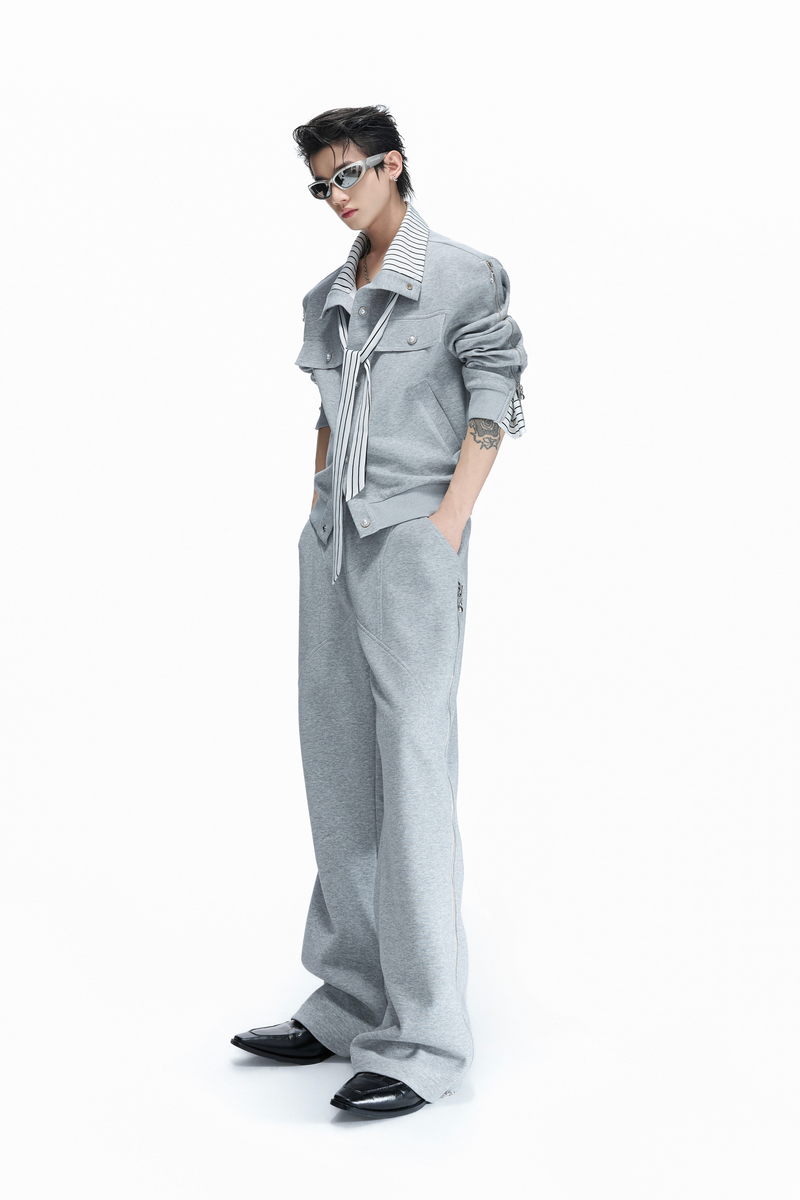 Layered Flare Tracksuit Separates