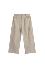 Distressed Side Pocket Cargo Pants