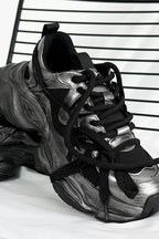 Vintage Chunky Lace-Up Dad Sneakers - EU Only