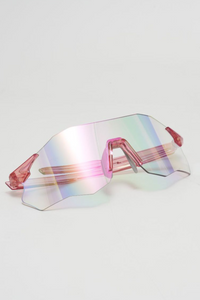 C3 Transparent Red Frame Colorful Powder Color Change