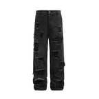 Destroyed Loose Jeans