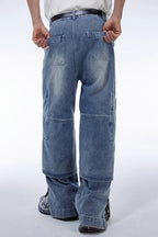 Layered Loose Jeans