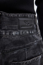 Flared Distressed Jeans