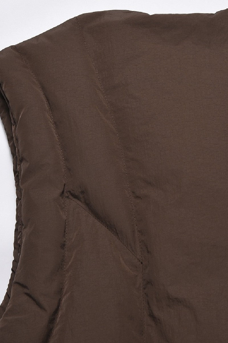Cropped Vest Jacket