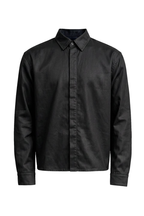 Waxed Cotton Long Sleeve Shirt