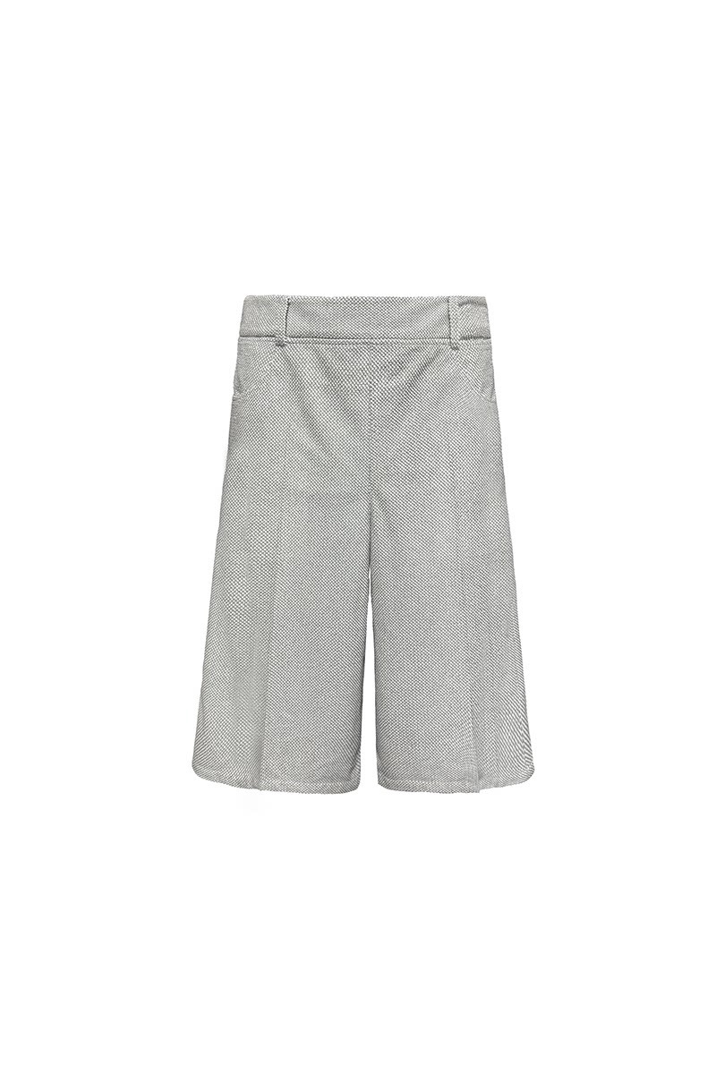 Textured Terry Capri Pants