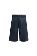 Waxed Cropped Jeans