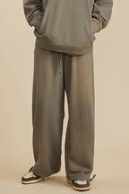 Fleece Gradient Washed Sweatpants