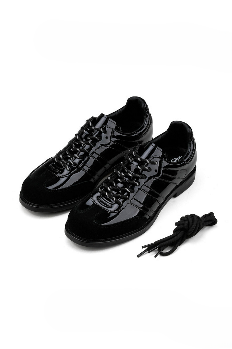 Patent Leather Trainer Sneakers