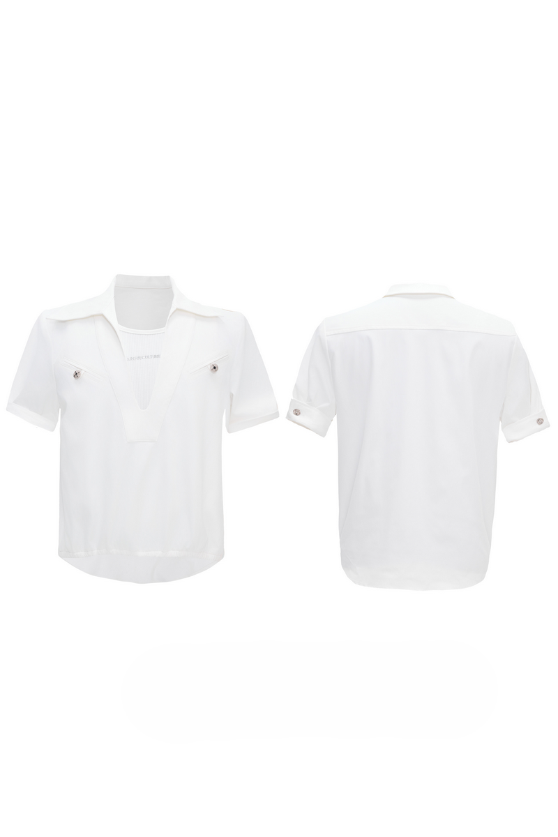 Layered Utility Shirt