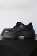 Chunky Platform Derby Shoes