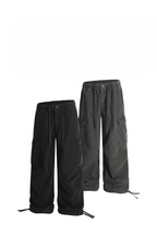 Washed Multi Pocket Cargo Pants