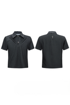 Washed Crinkle Polo Shirt