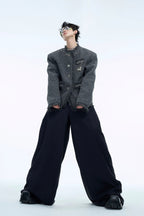 Pearl Accent Textured Tweed Jacket - EU Only