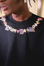 Embroidered Neck Logo Tee