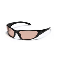 Black Frame Light Brown Film