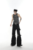 Knitted Vest Tee