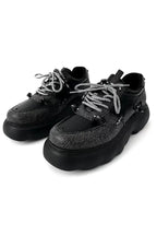 Punk Black Chunky Dad Sneakers