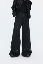 Distressed Deconstructed Jeans