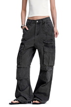 Vintage Rivet Cargo Pants