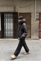 Detachable Hood Down Jacket