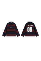 Two Tone Polo Sweatshirt