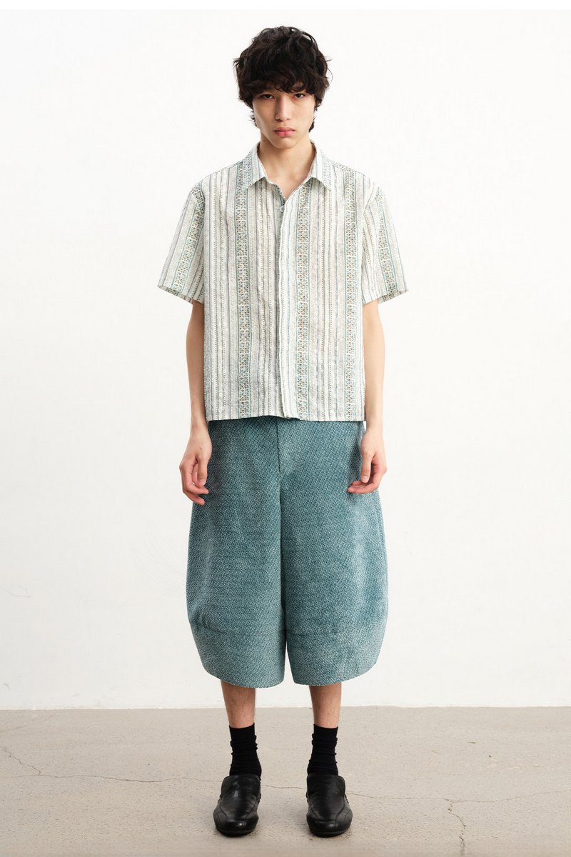 Textured Resort Short Sleeve Shirt