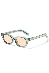 Green Frame Light Brown Film