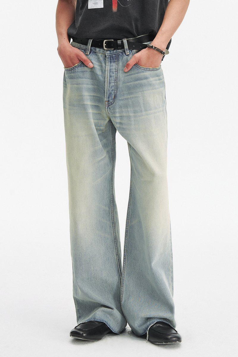 Whisker Washed Jeans