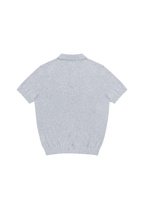 Linen Knit Polo Shirt