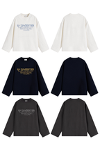 Contrast Print Long Sleeve Tee