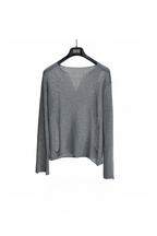 Deep V Knit Top