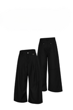 Pleated Wide Leg Trousers